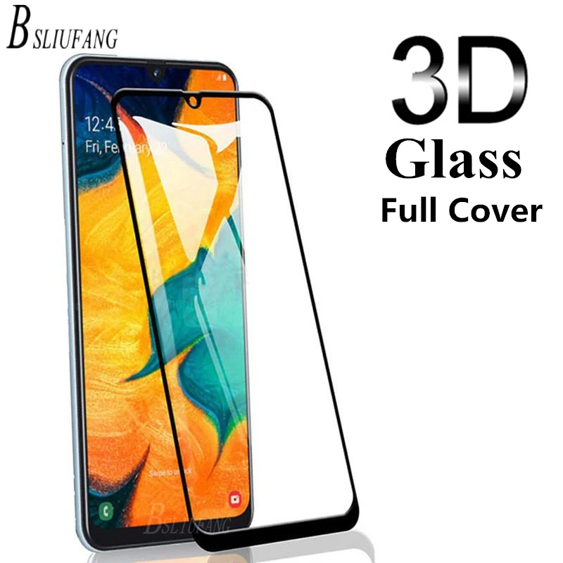 

3D Full Cover Tempered Glass Film For Samsung Galaxy A50 A70 A80 A90 A20 A30 A40 A10 Screen Protector Glass For Galaxy M20 M30
