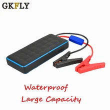GKFLY IP65 Водонепроницаемый 1000A 12 в автомобильный скачок стартер портативный Банк питания бензиновый дизельный автомобильный аккумулятор бустер пусковое устройство