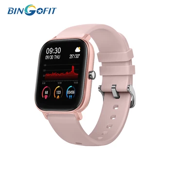 

BingoFit P8 Smart Watch Blood Pressure Smart Bracelet Activity Tracker 1.4 Inch Fitness Tracker Watch Sleep Tracker Sport Watch