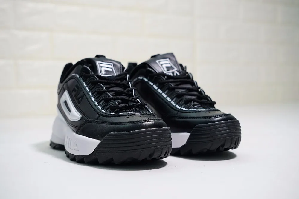 FILA Disruptor II/Женская обувь; кроссовки 2-го поколения с толстой подошвой, увеличивающей рост; беговые кроссовки; FW0165-121