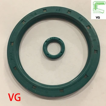 

VG 6*10*2 6x10x2 Green NBR Nitrile Rubber Groove Single Lip External Thread Rotaroty Skeleton Gasket Oil Seal