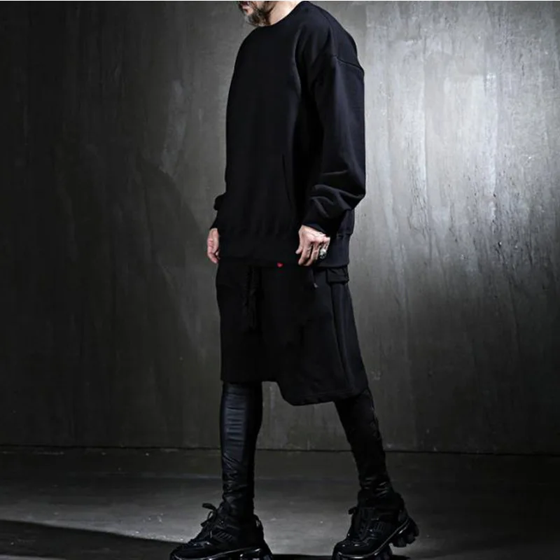 Men's Leggings Spring And Autumn New Korean High Elastic Sports Slim Solid Color Large Size Leggings