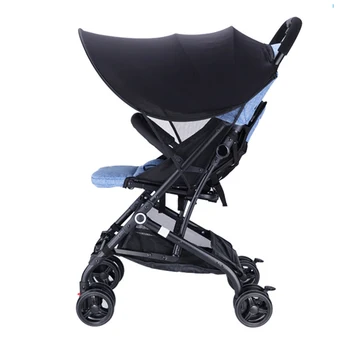 

Universal Pram Awning Rain Cover Canopy Sunshade Umbrella Detachable Baby Stroller Awning Sunshade Sun Visor Car Seat Frame