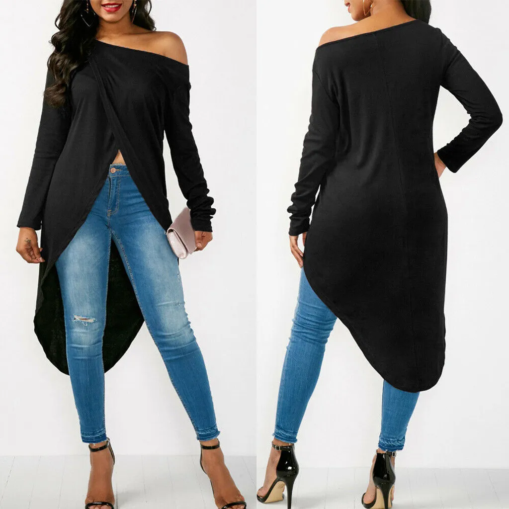 

Women Loose Long Sleeve O Neck Red Blue Black Chiffon Button Long Sleeve Casual Blouse-Style Dress Shirt Tops New Fashion