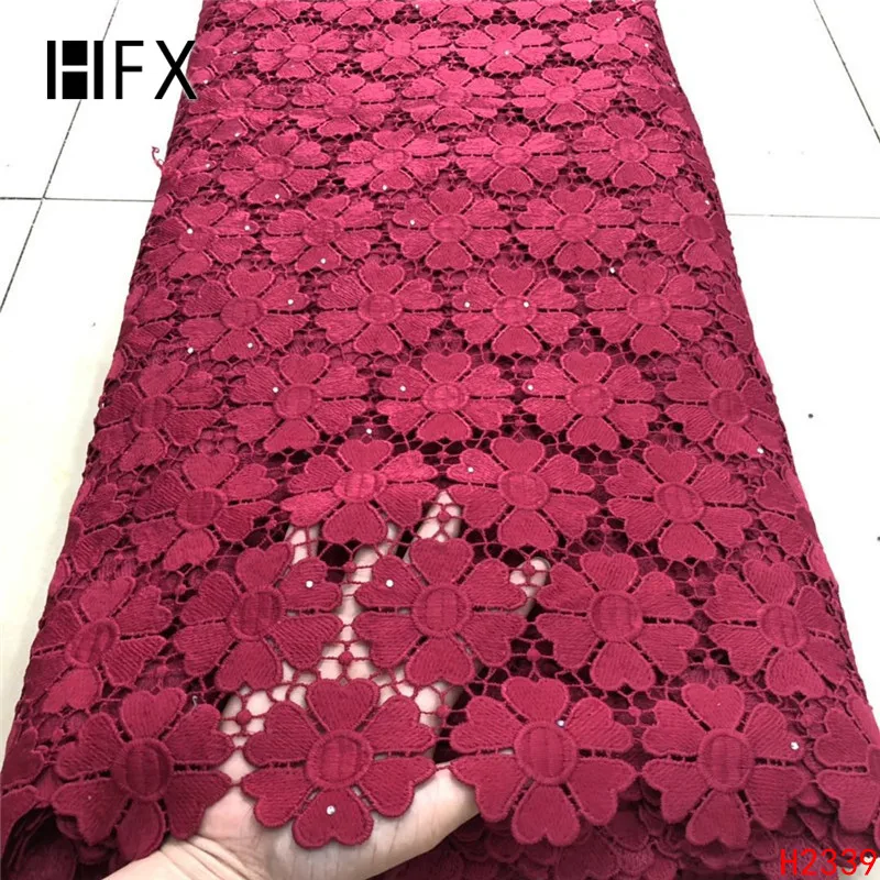 Tissu africain broderie coton нигерийский шнур кружевной ткани высокое качество Гипюр Вышивка Французская ткань кружево для вечернего платья