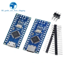 Tipo-c/micro usb nano 3.0 com o bootloader compatível nano 3.0 controlador para arduino ch340 usb driver 16mhz atmega328p