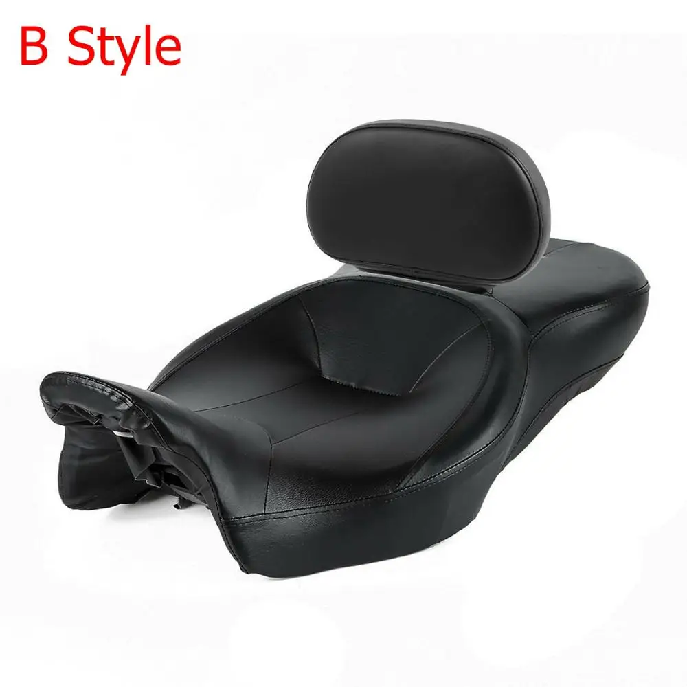 Motorcycle Rider Driver Passenger Seat Backrest For Harley Touring Road King Street Glide Electra 2009-2020 |