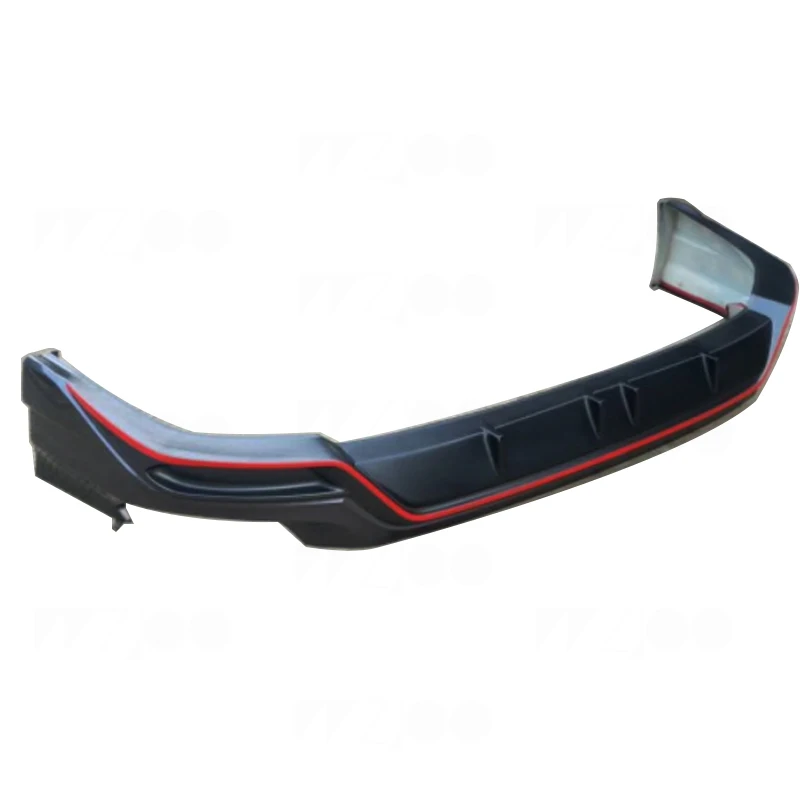 For16-18 Honda Civic 10TH Gen TR передний объемный+ задний объемный+ Боковая юбка для Honda Civic окруженный комплект авто аксессуары