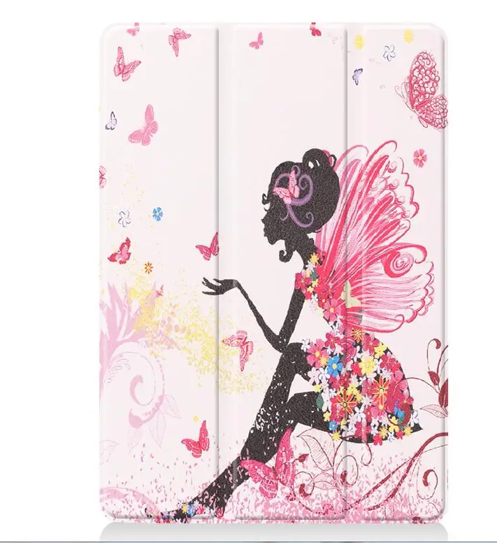 Откидной Чехол для iPad 10,2 Смарт магнит PU кожаный чехол Funda Coque+ Stylus - Цвет: Бежевый