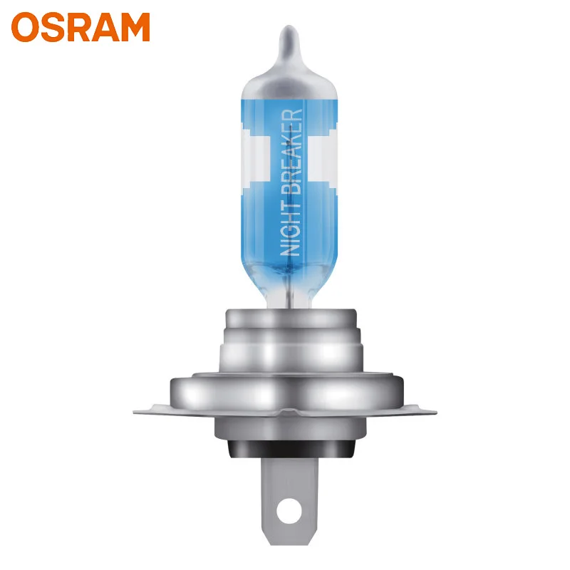 OSRAM H7 64210NL Halogen Night Breaker Laser Next Generation 12V 55W +150%  Bright White Car Original Headlight Genuine Lamp Pair