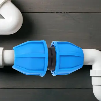 

5Pcs/Set PE Plastic G1/2 Inch Male Thread to 20mm Straight Connector Water Pipe Adapter Fitting