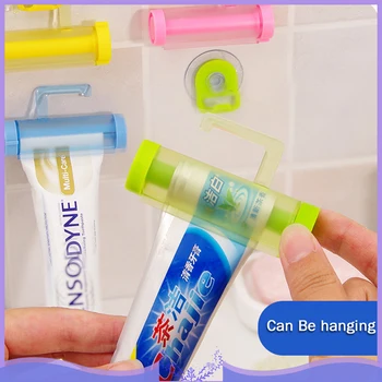 

Bathroom Accessories Rolling Tube Tooth Paste Squeezer Toothpaste Dispenser Holder Bathroom Decoration Products Wall Hanger