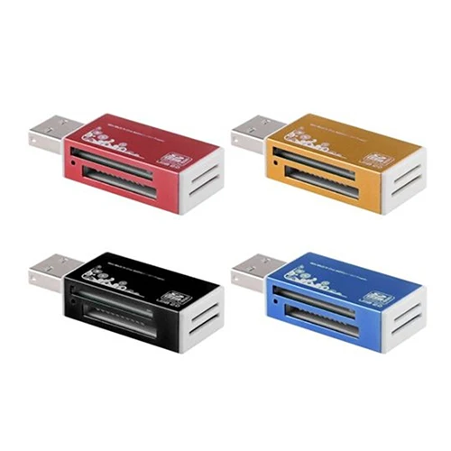 멀티 메모리 카드 리더기, SDHC TF M2 MS PRO 카드 리더기, USB 2 0 올인원
