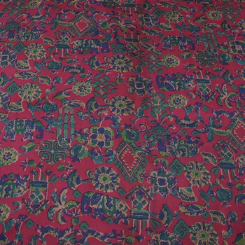 

Smooth soft silk fabrics of gambiered Canton gauze crepe satin silk plain gambiered shunde The Chinese dress dress fabric