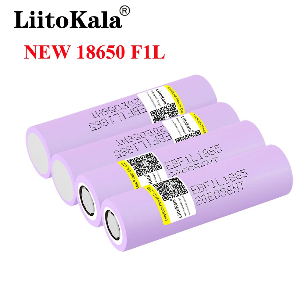 Аккумулятор liitokala lii-F1L 3 6 В 18650 INR18650 F1L 3000 мА · ч 3350 3400 в | Электроника