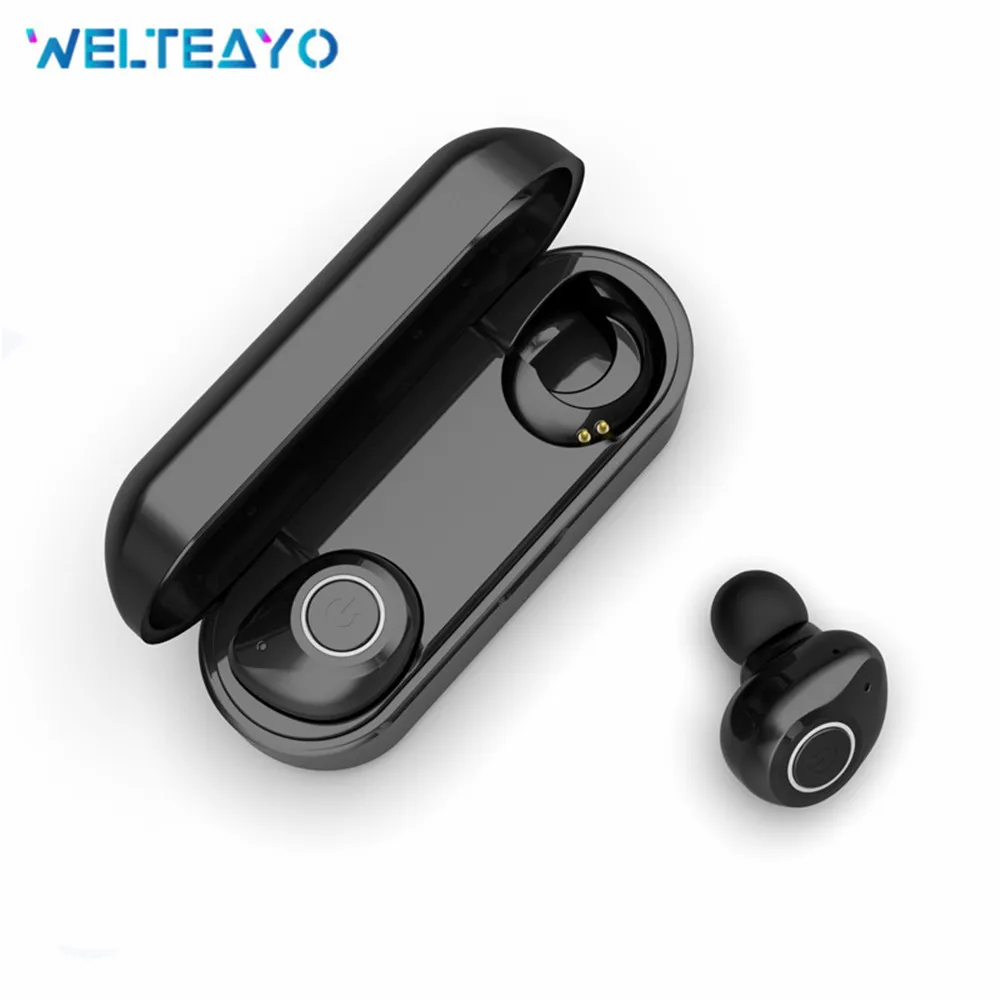 

M5 TWS Wireless Eraphone Bluetooth 5.0 Earbuds 3D Stereo Sport Mobile Phone Headset with Mic for xiaomi iPhone Samsung Headphone