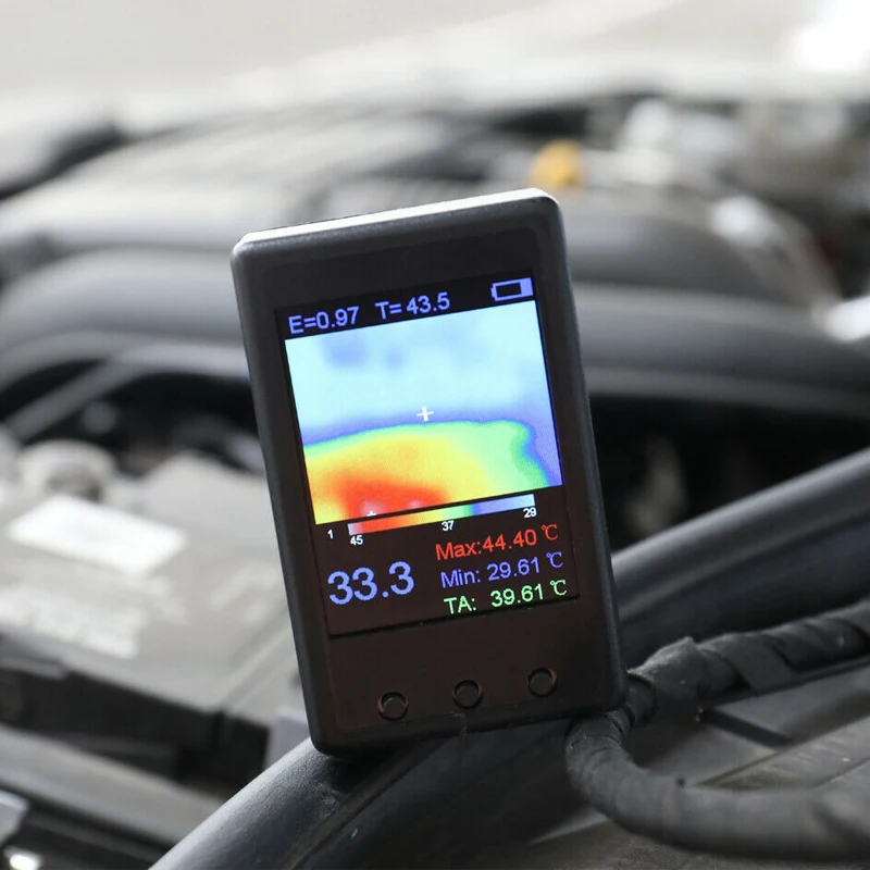 

Handheld Thermograph Camera Infrared Temperature Sensor Portable Digital Thermal Imager MF999