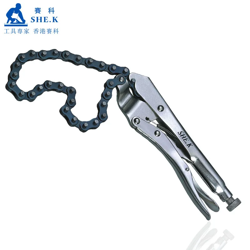 

Secco Chain Vise Grips Chain Length 490mm Manual Afterburner Multipurpose Pliers C Type Fixed Clamp Multi-functional Saving Plie