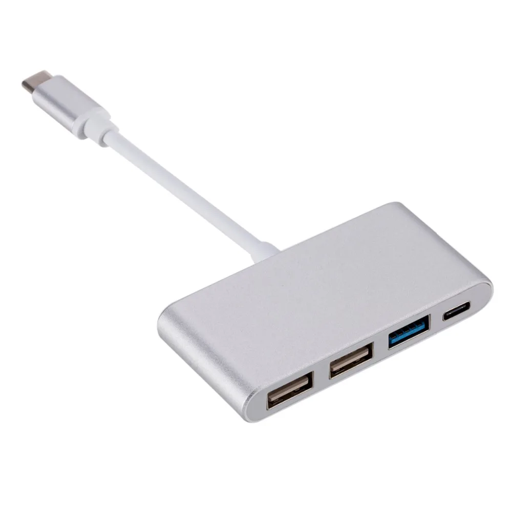 Asunflower USB C type C концентратор USB 2,0 3,0 PD Зарядка для MacBook Pro 4 порта Высокоскоростной USB C концентратор адаптер для MacBook Air 13 дюймов