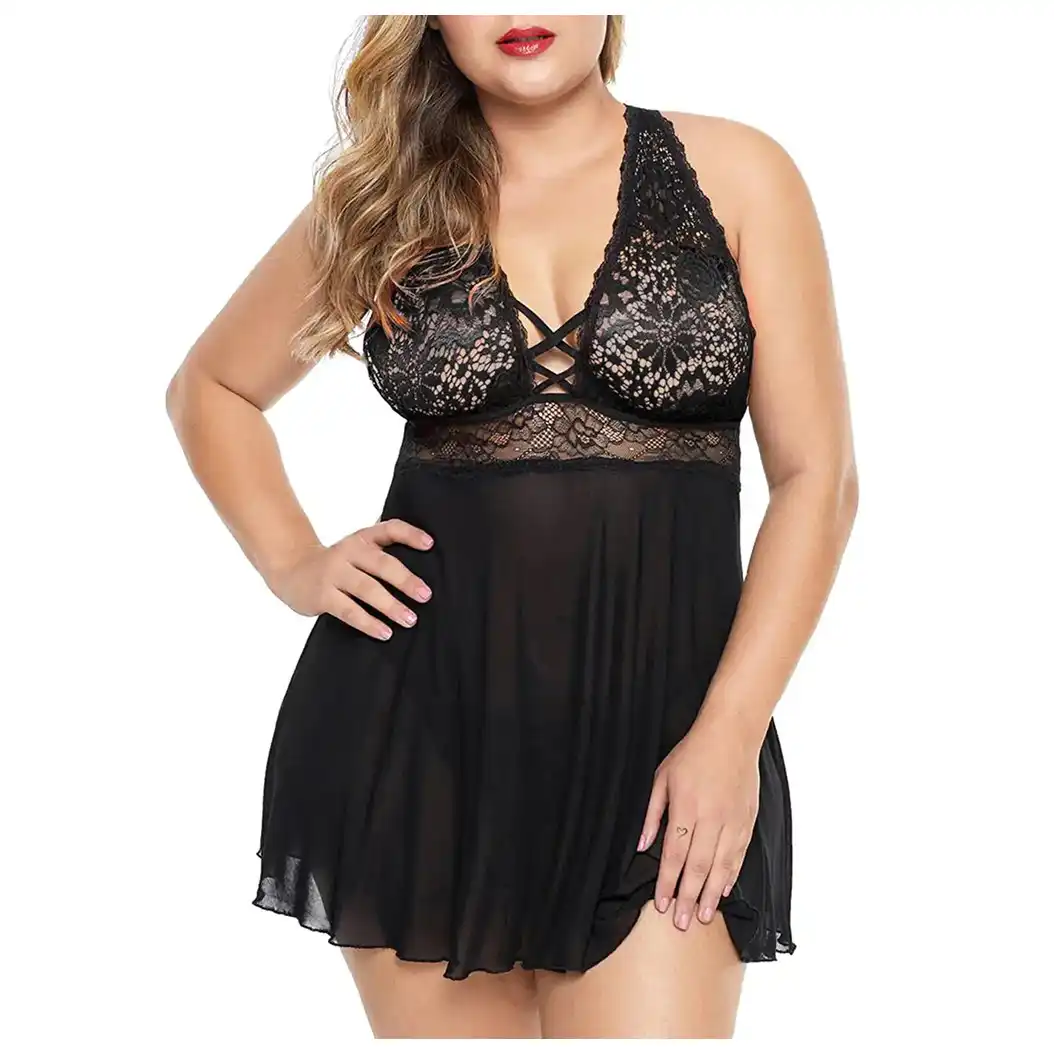Plus size lace nighties Clearance