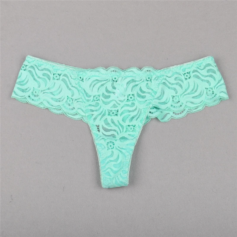 Сексуальные женские стринги прозрачные кружевные цветочные бесшовные трусики