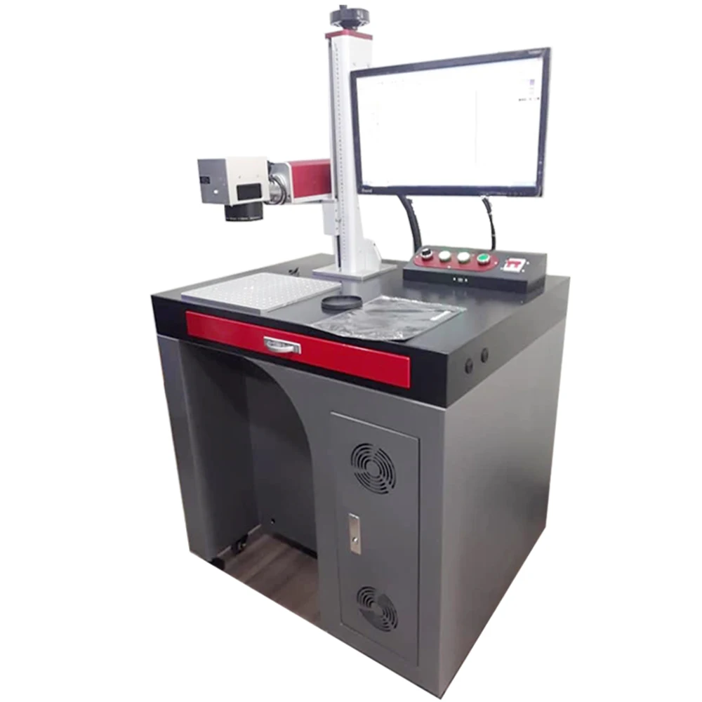 Small Business Raycus 50w Laser Engraving Machine For Metal Plastic Tag/key Chain Production Date Fiber Laser Marking Machine - Laser Marking Machine - AliExpress