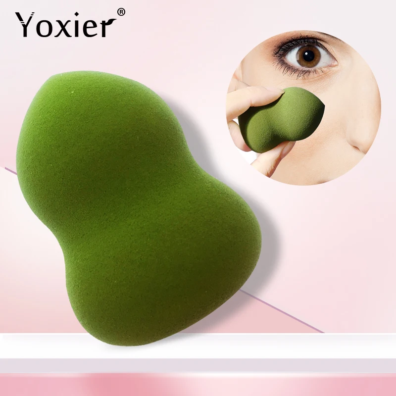 

Yoxier Gourd Make Up Foundation Cosmetic Puff 4 colors Skin Care Soft Bouncy Powder Beauty Tools Smooth Face Nose Sponge 1pcs