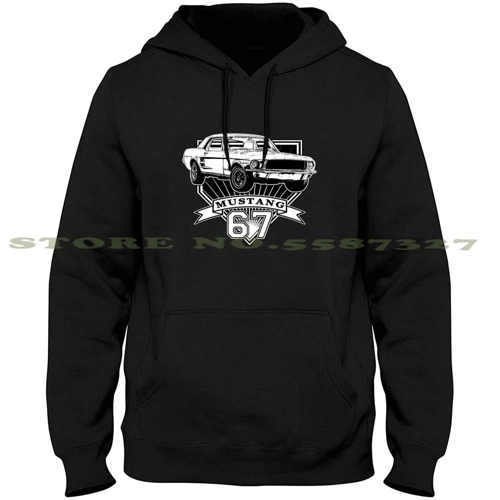 

67 Mustang Coupe Streetwear Sport Hoodie Sweatshirt 67 Coupe 67 1967 Coupe 1967 289 67 289 1967 289 200Ci 67 200Ci 1967 200Ci