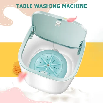 

3.8L Ultrasonic Mini Underwear Washer USB Powered Clothes Washing Machine Cleaning clothes quickly