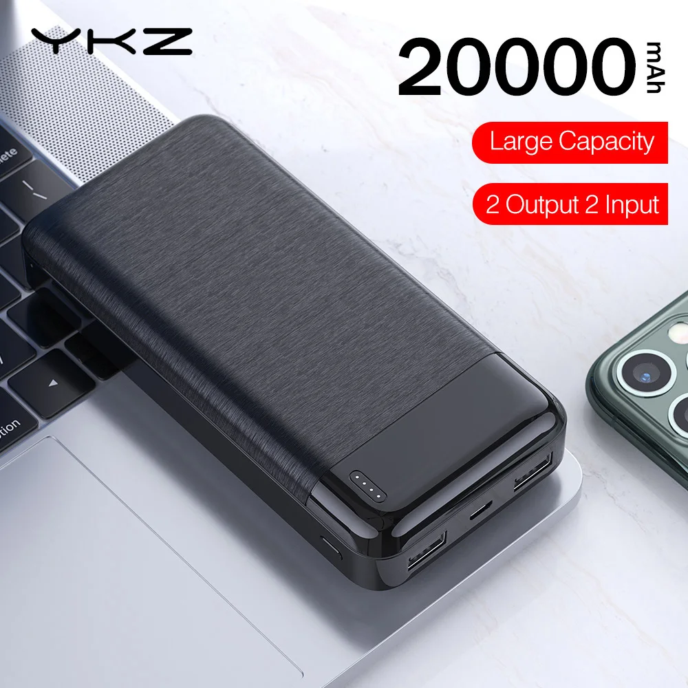 Портативное зарядное устройство YKZ 20000 мАч 2 1 а с быстрой зарядкой | Мобильные