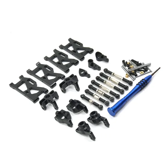 Metal upgrade fitting kit for WLtoys144001 124016 124017 124018 124019 metal fittings for remote control car