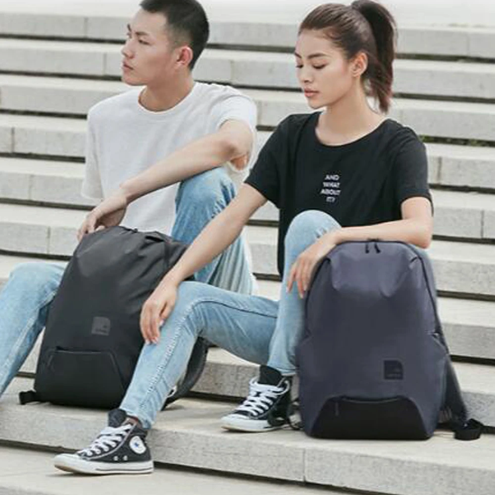 Xiaomi 15,6 дюймов спортивная сумка для отдыха тонкий рюкзак для путешествий 23L полиэстер прочная водонепроницаемая уличная сумка для мужчин женщин студентов