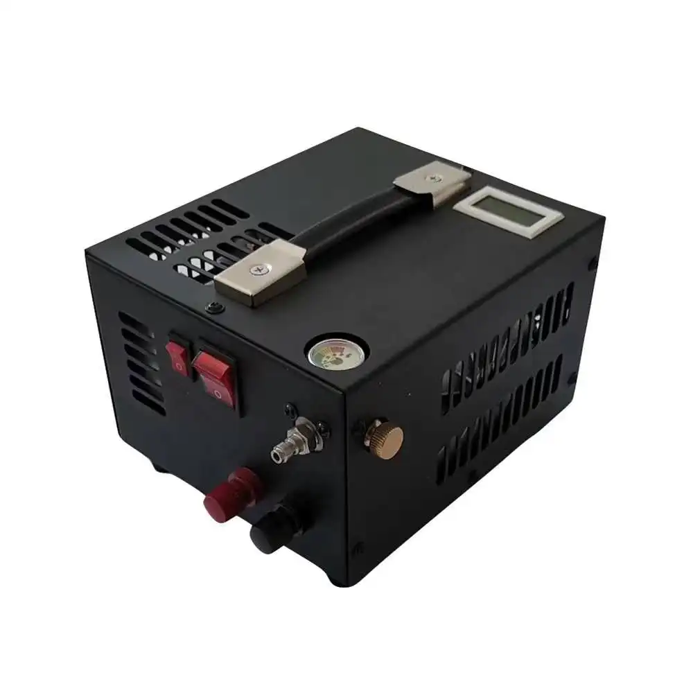 12V 4500psi 300bar 30mpa PCP воздушный компрессор Портативный обувную коробку насос 220V