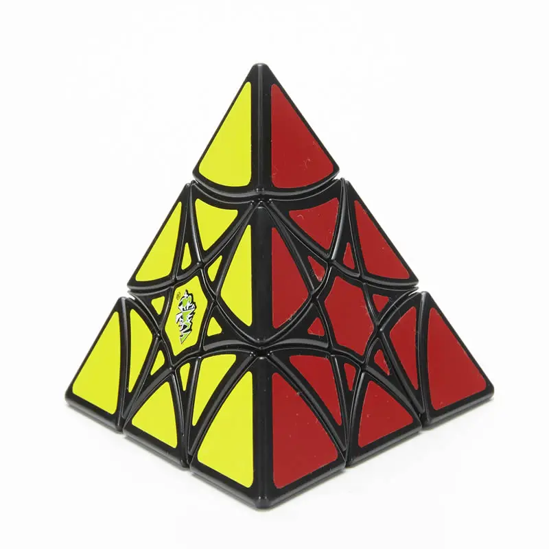 Высококачественный LanLan Curvy Hexagram 3x3x3 Pyraminxeds волшебный куб 3x3 Pyramid speed Puzzle Рождественский подарок идеи детские игрушки