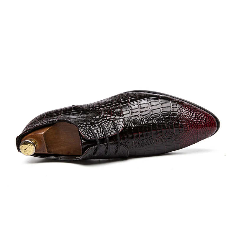 Men Shoes England Trend Leisure Leather Shoes Breathable For Male Footwear Loafers Men Flats 3#15D50