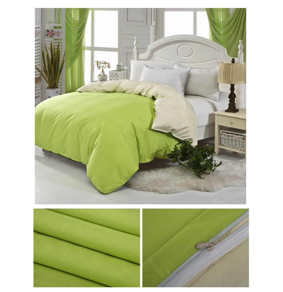 1PC Aloe Cotton Duvet Cover Soild Quit Cover Skin Care Bedclothes Home Decor Comforter Cover Double Queen King