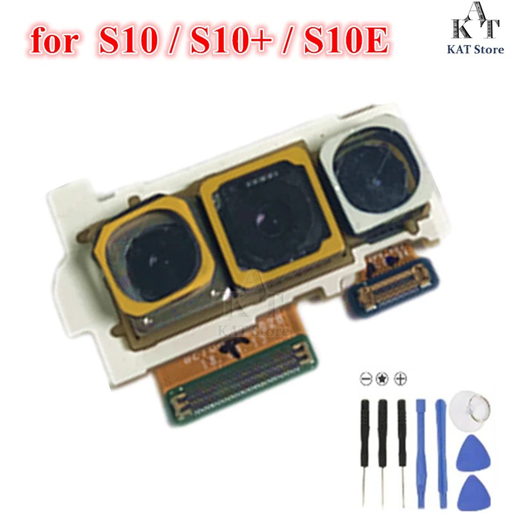 KAT 1 шт. для Samsung Galaxy S10 G973 Передняя камера Flex + G975 S10E G970 5G задняя гибкий кабель