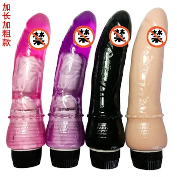 20cm réaliste cristal gode vibrateurs Multi vitesse grand pénis érotique Sex Toys pour adulte intime femme masturbateur réaliste