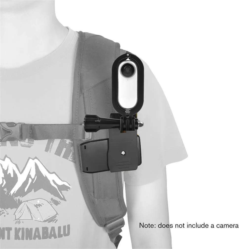 Для Insta360 Go металлический адаптер защитная рамка для камеры Резьбовой Адаптер кронштейн алюминиевый сплав крепление аксессуары для экшн-камеры