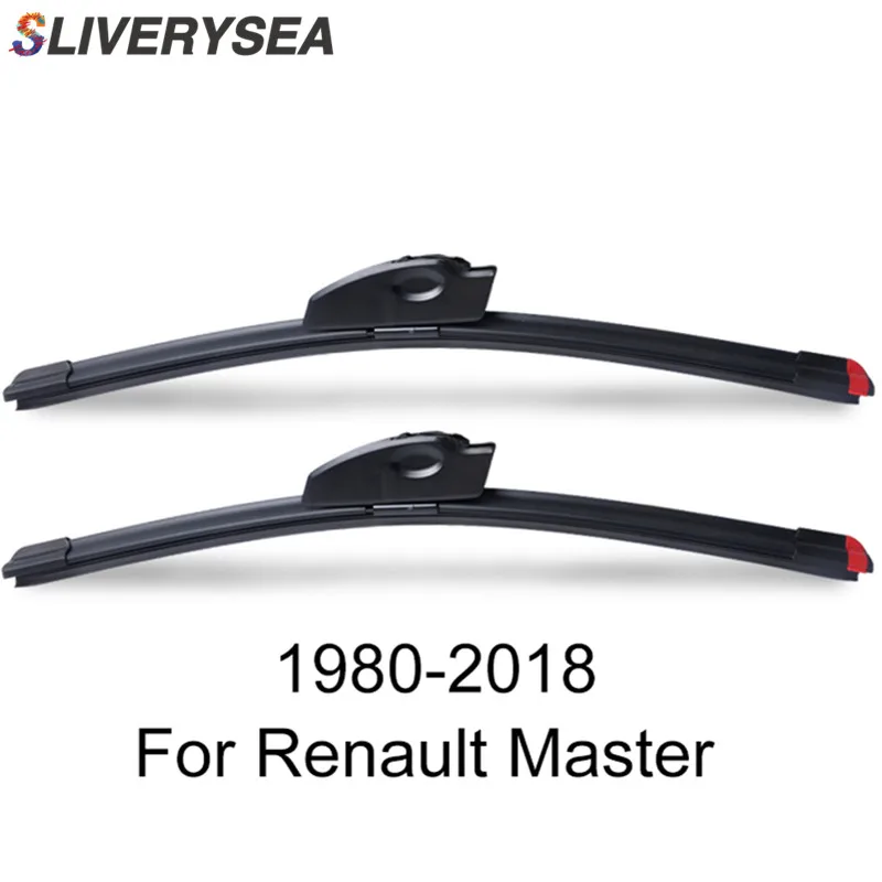 SLIVERYSEA, сменная щетка стеклоочистителя для Renault Master 1980-, силиконовая резина, стеклоочиститель, автомобильные аксессуары