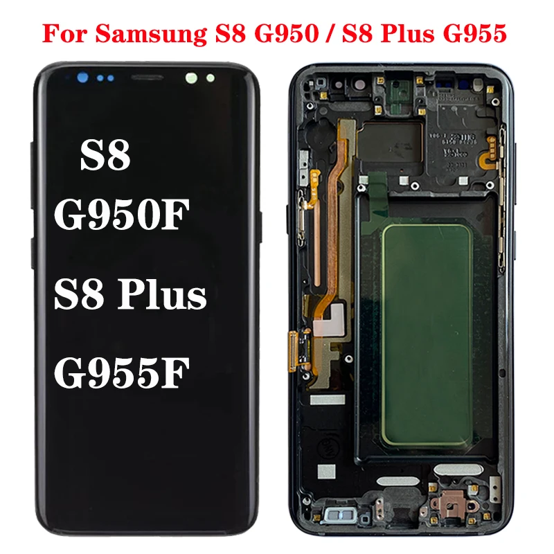 Дисплейный модуль для Samsung Galaxy S8 Plus Super Amoled с рамкой/без рамки | Мобильные телефоны