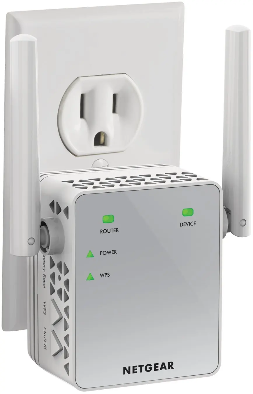 

WiFi Range Extender EX3700 - Coverage up to 1000 sq.ft. and 15 devices with AC750 Dual Band Wireless Signal Booster & Re