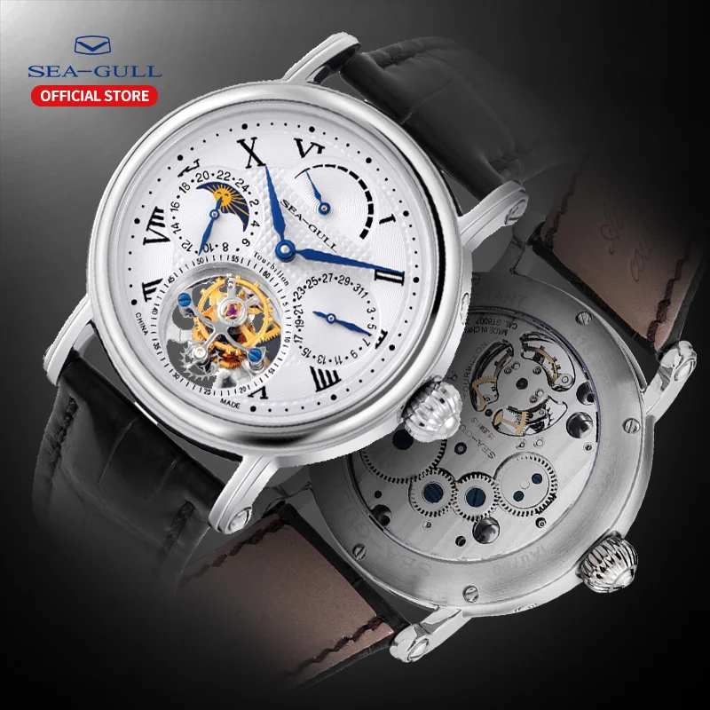 Best Price seagull watch men tourbillon mechanical watch Water-proof watch Multi-function watch sapphire watch mens luxury moonphase watch Best Price seagull watch men tourbillon mechanical watch Water-proof watch Multi-function watch sapphire watch mens luxury moonphase watch