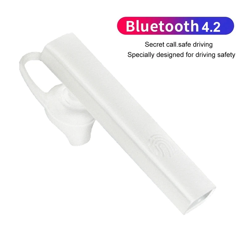 Business Sports Bluetooth Headset Press Wireless Hanging Ear Stereo Headphones Waterproof Bluetooth Earphone for Xiaomi BS T1 Wh