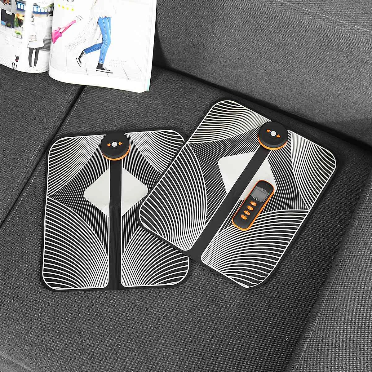 Foot Massager Smart Wireless EMS Muscle Stimulation Foot Acupoint Massage Mat Health Care With or Without Remote Control Version