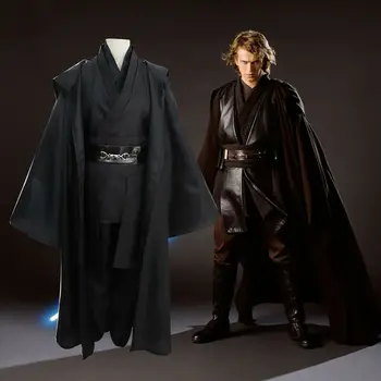 

Adult Star Wars Jedi Knight Anakin Skywalker Darth Vader Sith Cosplay Costume Ancient Cloaks
