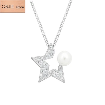 

High quality SWA Necklace shape LOGO pearl elegant women's Necklace