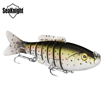 

SeaKnight SK001 Jointed Bait Swimbait 19g 8cm 1PC Fishing Lure Sinking Lure 7 Section Multi Jointed Swim Bait River Lake Fishing