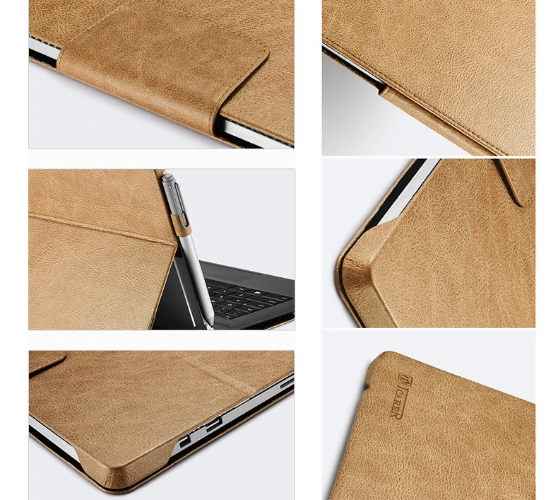 Чехол для планшета Surface Pro 7, масляный воск, натуральная кожа, подставка, держатель клавиатуры, защитный чехол для microsoft Surface Pro 6 Pro 5 Pro 4