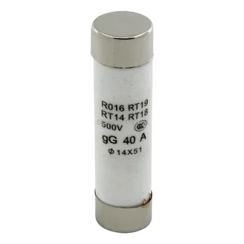 

20pcs R016 500V 14x51mm fast blow ceramic tube fuse 32A 40A 50A 63A RO16 14*51mm 14x51 14*51